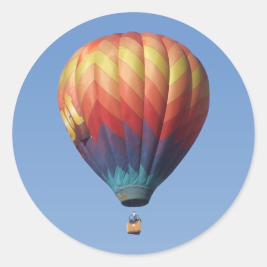 Alpenglow Hot Air Ballon Stickers (Vorderseite)