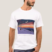 Alpenglow Sunset Mountain T Shirt (Vorderseite)