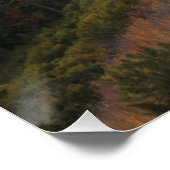 Alpenglow Symphony: Golden Peaks Guarding the Sun- Poster (Ecke)