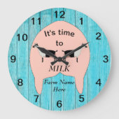 Alpenkalender Große Wanduhr (Vorderseite)