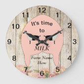 Alpenkalender Große Wanduhr (Vorderseite)