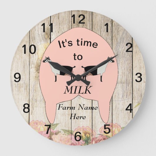 Alpenkalender Große Wanduhr (Vorderseite)