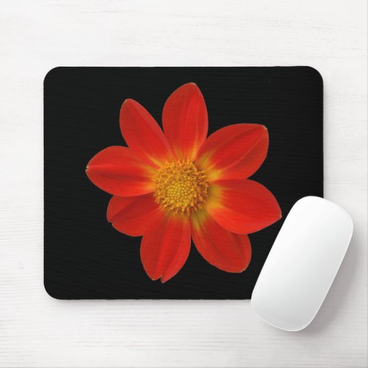 Alpenkreuz (Dahlia) Mousepad (Mit Mouse)