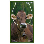 Alpenkuh-Geschenktasche Kleine Geschenktüte (Rückseite)