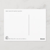 Alpenkühe Postkarte (Rückseite)