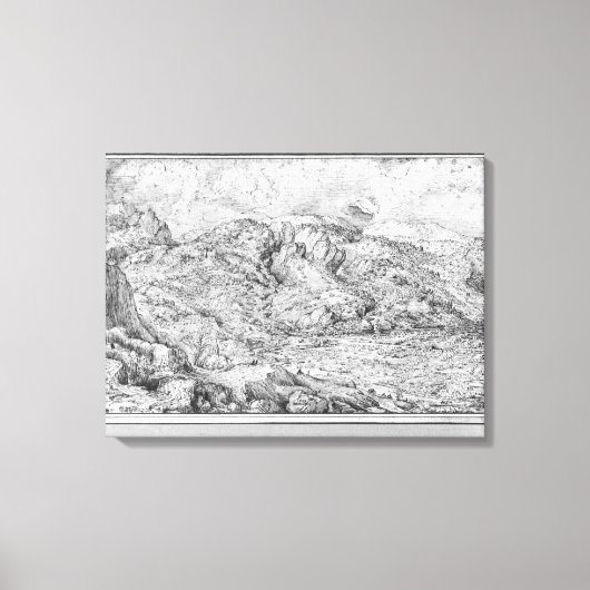 Alpenlandschaft, 1553 leinwanddruck (Vorderseite)