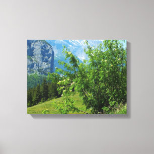 Alpenlandschaft in der Schweiz Leinwanddruck