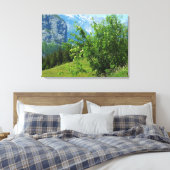 Alpenlandschaft in der Schweiz Leinwanddruck (Insitu (Schlafzimmer))