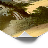 Alpenlandschaft Poster (Ecke)