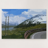 Alpenlandschaft Puzzle (Horizontal)