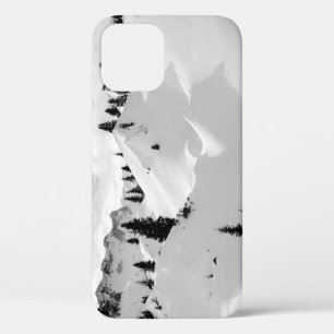 Alpenlandschaft: Schneesichere Berge Case-Mate iPhone Hülle