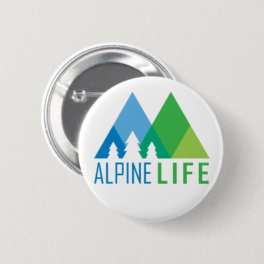 Alpenleben Button (Vorne & Hinten)