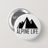 Alpenleben Button (Vorne & Hinten)