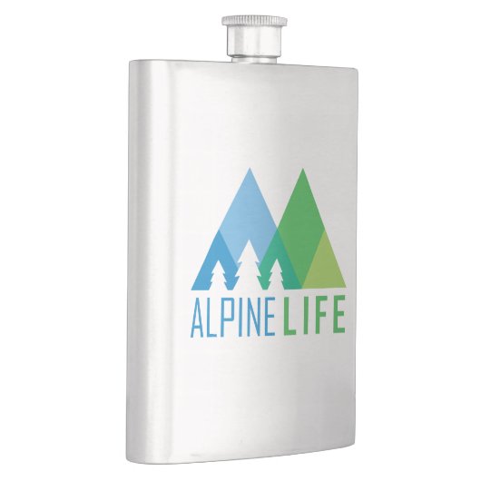 Alpenleben Flachmann (Rechts)