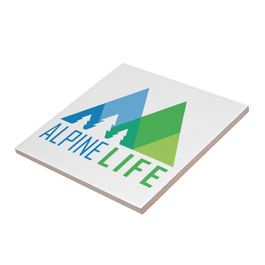 Alpenleben Fliese (Seite)