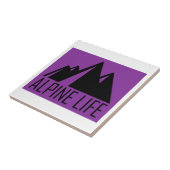 Alpenleben Fliese (Seite)