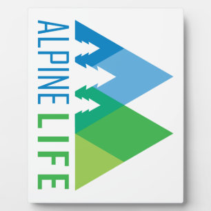 Alpenleben Fotoplatte