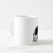 Alpenleben Kaffeetasse (Vorderseite Links)