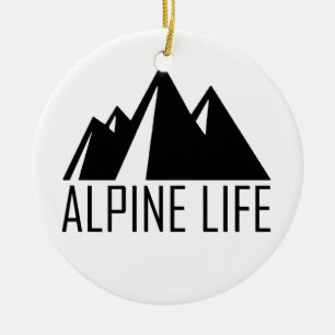 Alpenleben Keramikornament