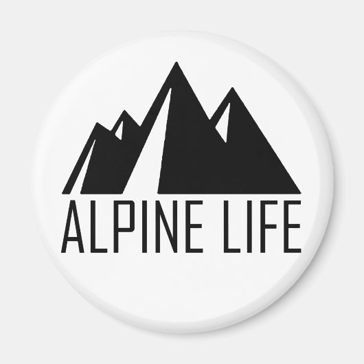 Alpenleben Magnet (Vorne)
