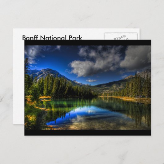 Alpenoase Postkarte (Vorne/Hinten)