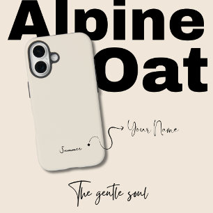 Alpenoat Beige Ästhetik iPhone 16 Hülle