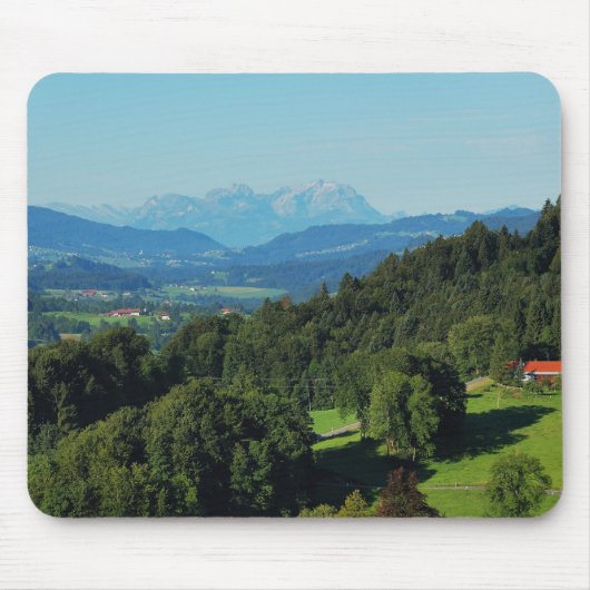 Alpenpanorama mit Säntis Mousepad (Vorne)