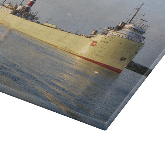 Alpenpappe Schneidebrett (Ecke)