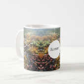 Alpenpflanzen Monogramm Tasse (Vorderseite Links)
