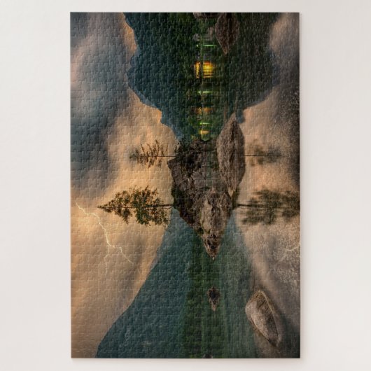 Alpenpuzzle Puzzle (Vertikal)