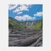Alpensee Fleecedecke (Vorderseite)