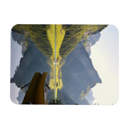 Alpensee in der Schweiz Magnet (Horizontal)