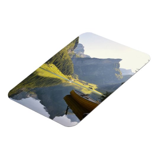 Alpensee in der Schweiz Magnet (Linke Seite)