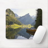 Alpensee in der Schweiz Mousepad (Mit Mouse)