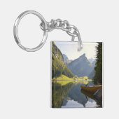 Alpensee in der Schweiz Schlüsselanhänger (Vorderseite links)
