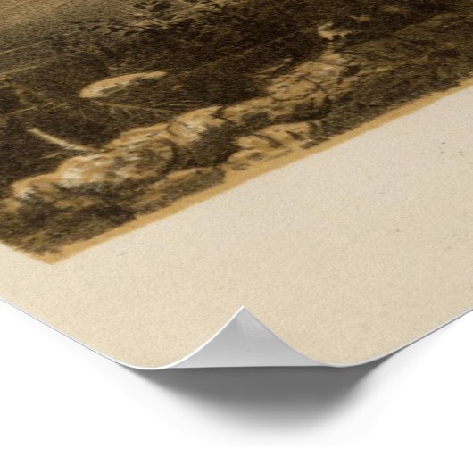 Alpensee, Sierra Nevada Poster (Ecke)