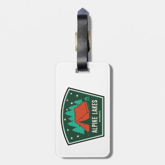 Alpenseen Wilderness Camping Gepäckanhänger (Rückseite vertikal)