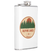 Alpenseen Wilderness Flachmann (Rechts)