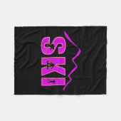 Alpenskilauf, Skipiste, Skipiste Fleecedecke (Vorderseite (Horizontal))