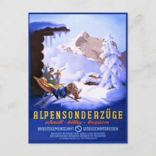 ALpensonderzuge, Deutschland Postkarte