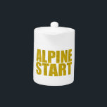 Alpenstart (Topo)<br><div class="desc">Sie kennen den Bohrer,  ja,  Sie müssen Ihren Hintern aus dem Bett holen und auf den Berg steigen,  wenn sogar Nachtklatscher schlafen. So machen echte Bergsteiger Geschäfte.</div>