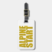 Alpenstart (Topo) Gepäckanhänger (Vorderseite vertikal)
