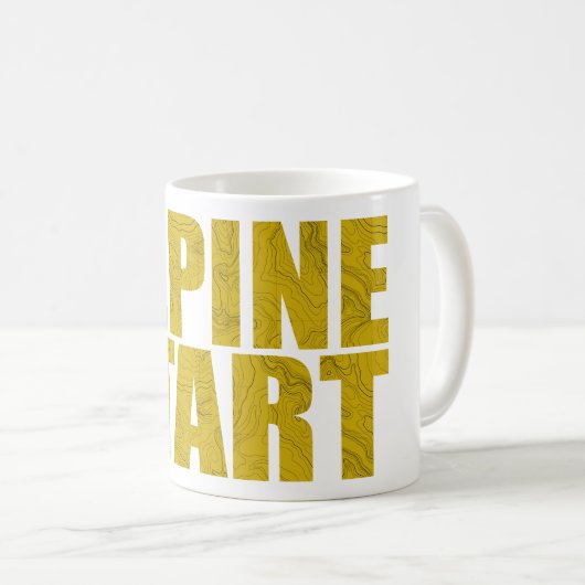 Alpenstart (Topo) Kaffeetasse (VorderseiteRechts)