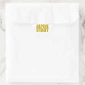 Alpenstart (Topo) Stern-Aufkleber (Tasche)