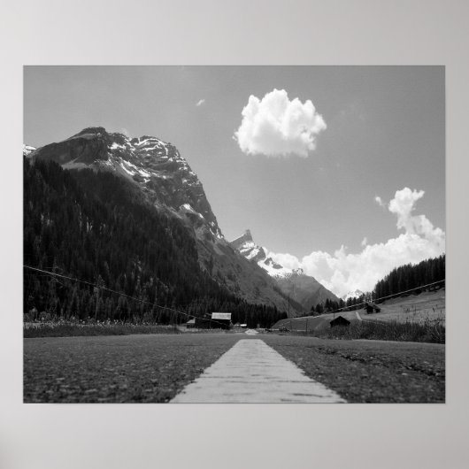 Alpenstraße Poster (Vorne)