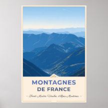 Alpentäler der französischen Alpen