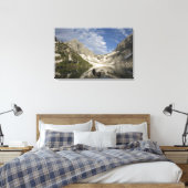 Alpentaren und Gletscherhorn im Teton Leinwanddruck (Insitu (Schlafzimmer))