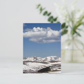 Alpentundra Postkarte (Stehend Vorderseite)