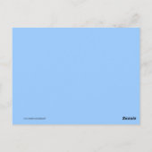 Alpentundra Postkarte (Rückseite)