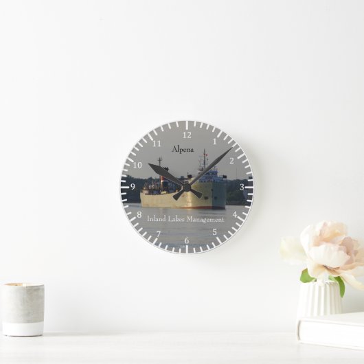 Alpenuhr Runde Wanduhr (Zuhause)